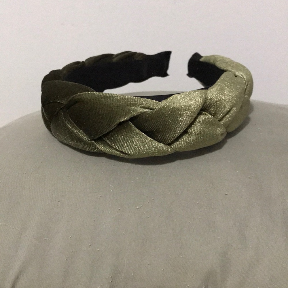 COPY - Green Velvet Headband